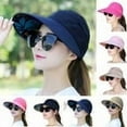 thumbnail image 1 of Cheers.US Sun Hats for Women Wide Brim Sun Hat Packable UV Protection Visor Floppy Womens Beach Cap, 1 of 3