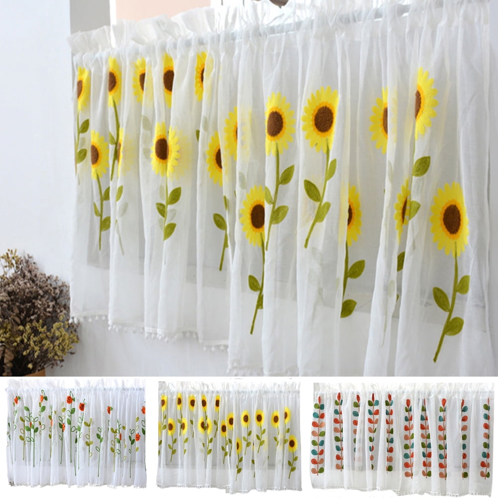 Voile 2024 kitchen curtains