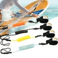 thumbnail image 1 of Cheers.US Surfboard Strap Coiled Surf Leash Strong Elasticity Quick-release Tab Surfing Supplies Coiled Premium Surf Wrist Leash for Sea Surfing, 1 of 7