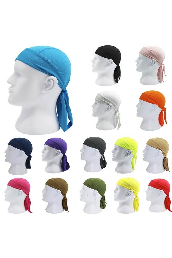 Sweat Wicking Beanie Cap Skull Cap Sweat Quick Drying Hat Motorcycle Head Wrap for Men and Women
