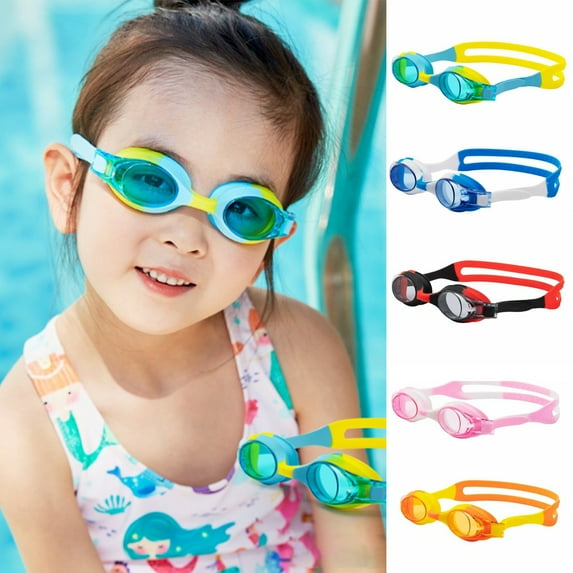 Cheers.US Swimming Goggles, Professional Anti Fog No Leaking UV Protection Wide View Swim Goggles For Kids