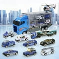 thumbnail image 1 of Cheers US Toddler Toys for 3 4 5 6 Years Old Boys, Die-cast Construction Toys Car Carrier Vehicle Toy Set w/ Play Mat, Kids Toys Truck Alloy Metal Car Toys Set, 1 of 2