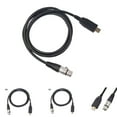 thumbnail image 1 of Cheers.US USB Microphone Cable,USB Male to Female Mic Link Converter Cable Studio Audio Cable Connector Cords Adapter for Microphones or Recording USB Male to Female Microphone, 1 of 7