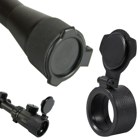 Cheers US Up Scope Covers Caps Spring Lens Protective Cover Replacment for Outdoor Hunting Accessories