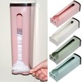 thumbnail image 1 of Cheers.US Wall-Mounted Plastic Grocery Bag Reusable Garbage Bag Dispenser Trash Bag Holder Organizer Saver Container Storage Box Kitchen for Plastic Bag, 1 of 7