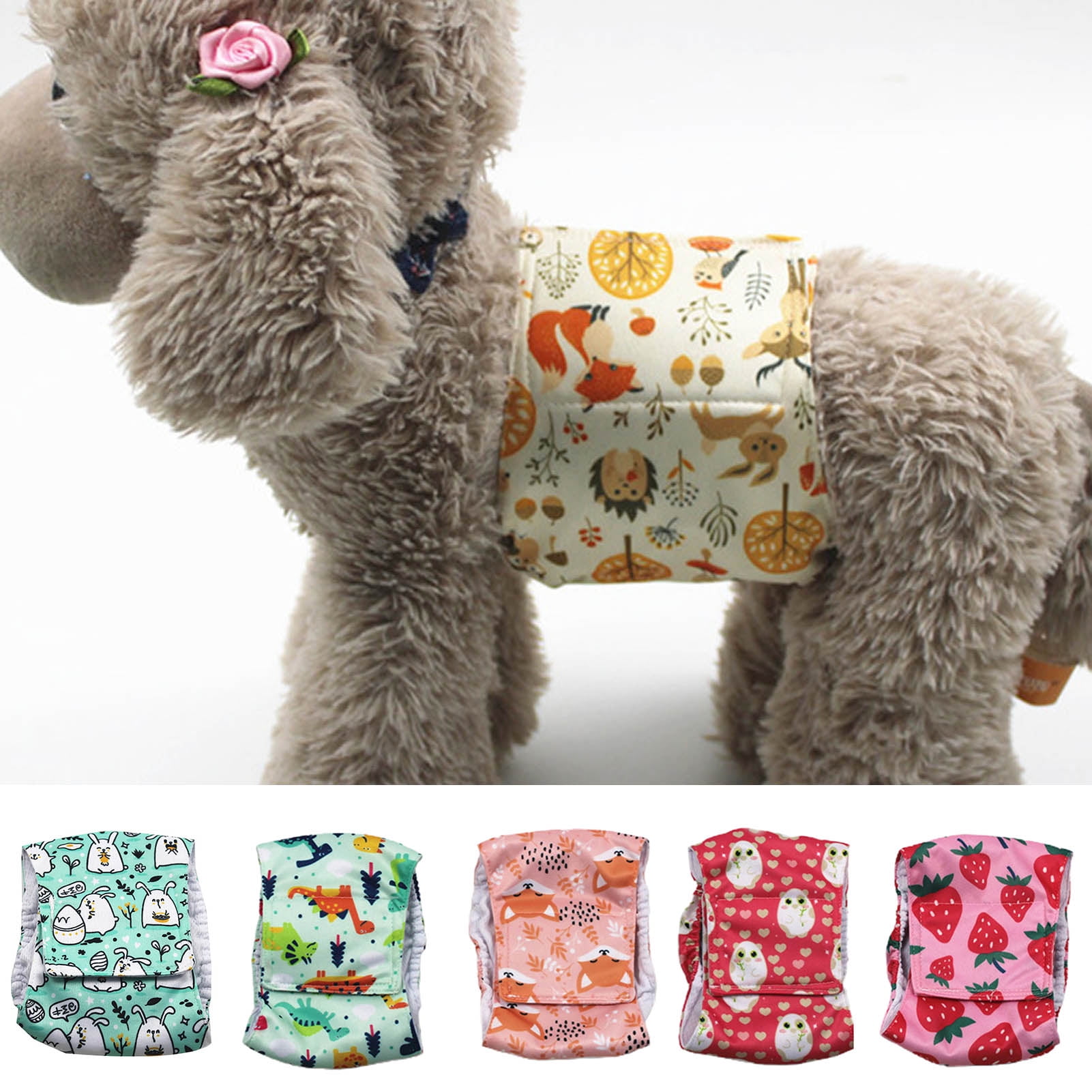 Cheers US Washable Male Dog Belly Band Washable Male Dog Belly Wrap ...