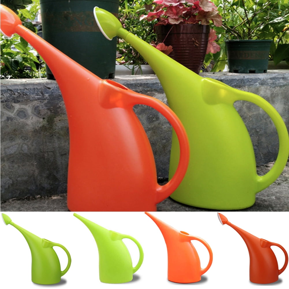 Minimalist Watering Can – 1.8L (60oz) Detachable Long Spout For Indoor Plants, Bonsai, Garden Flowers, Grey Color