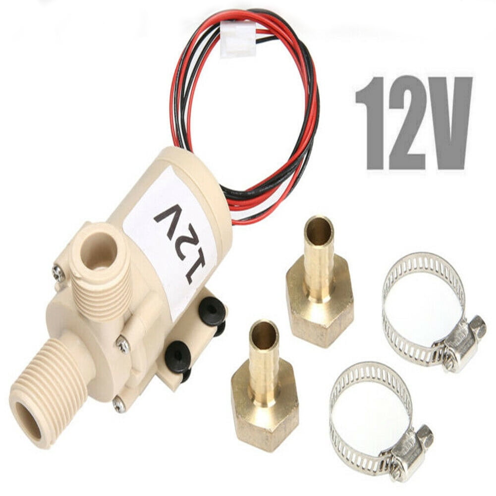 Cheers.US Waterproof 12V Brushless Motor Heat Resistant Circulation Solar Hot Water Pump