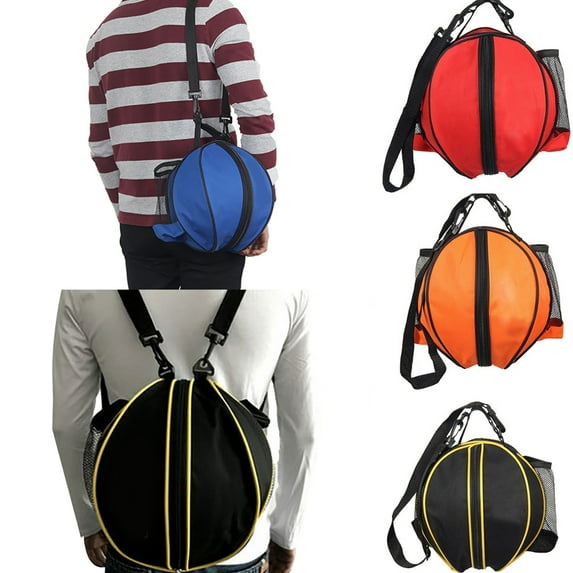 Cheers.US Waterproof Basketball Bag with Adjustable Shoulder Strap Portable Football Soccer Volleyball Sport Ball Carrier Storage Backpack Holder