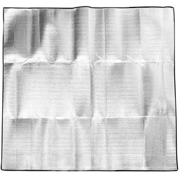 Cheers.US Waterproof EVA Sleeping Mattress Aluminum Foil Mat Insulated Tent Footprint Pad Moisture Proof Picnic Blanket Cushion