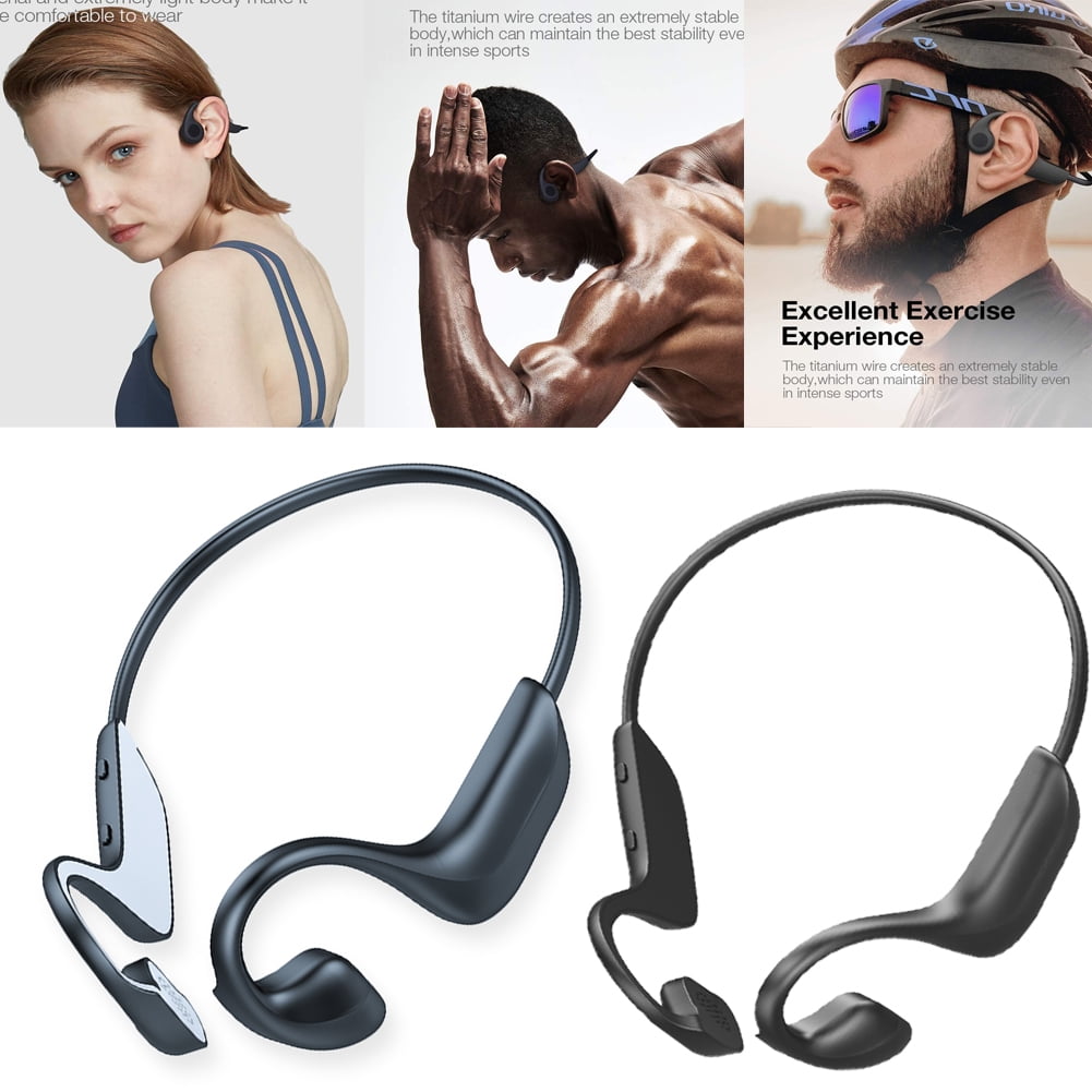 Waterproof G-100 Bone Conduction Headphones Open-Ear