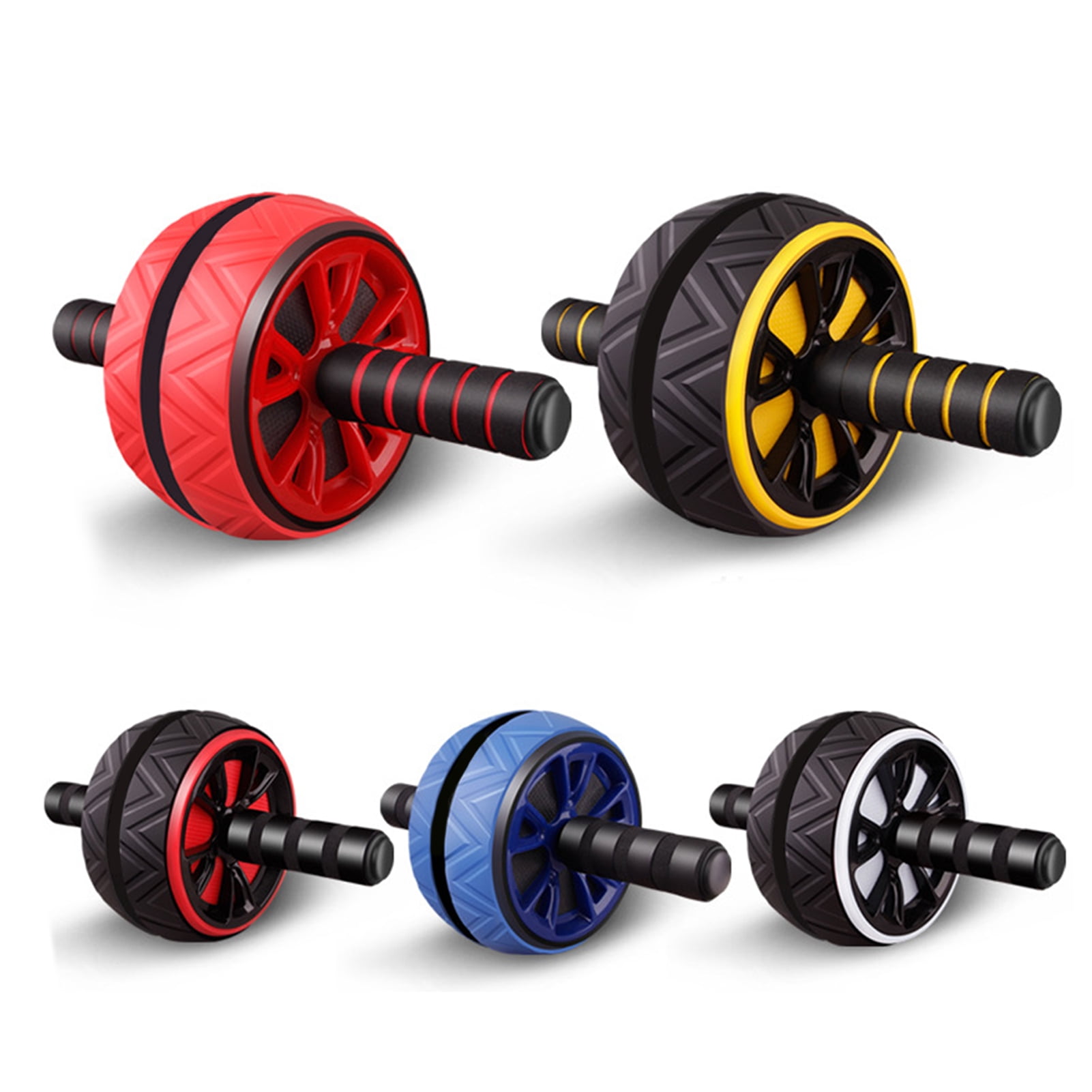 Cheers US Wheel Abs Workout Equipment for Abdominal Core Strength Training Exercise Wheels for Home Gym Fitness Ab Machine Walmart