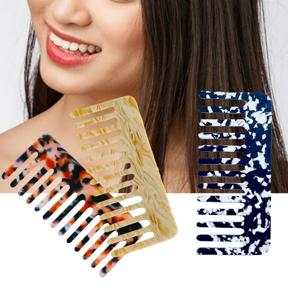 Cheers US Wide Tooth Comb Detangling Hair Brush,Paddle Hair Comb,Care Handgrip Comb-Best Styling Comb for Long,Wet or Curly Reduce Hair Loss