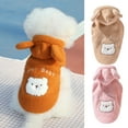 thumbnail image 1 of Cheers.US Winter Warm Small Dog Pajamas Coats for Puppy,Cute Rabbit Design Pet PJS Jumpsuit,Soft Fleece Hoodie Clothes for Chihuahua Yorkie Poodles, 1 of 1