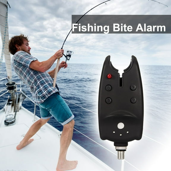 Cheers.US Wireless Fishing Alarm Extending LED Fishing Bankstick Fishing Swinger with Padded Fishing Tool Bag Fishing Bite Alarm Set