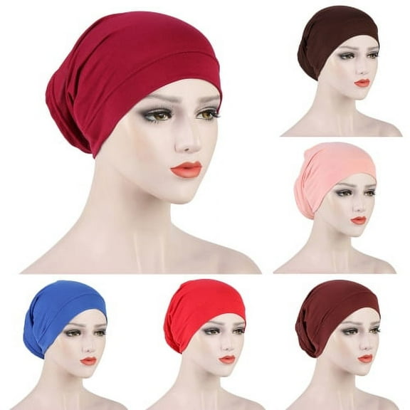 Cheers.US Women Cancer Turban Keeps Head Warm Comfortable Head Cover Prevent Loose Hair from Falling