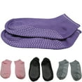 thumbnail image 1 of Cheers.US Women Socks Pilates Yoga Non Slip Grip Cotton Dance Sport Massage Ankle Gym, 1 of 7