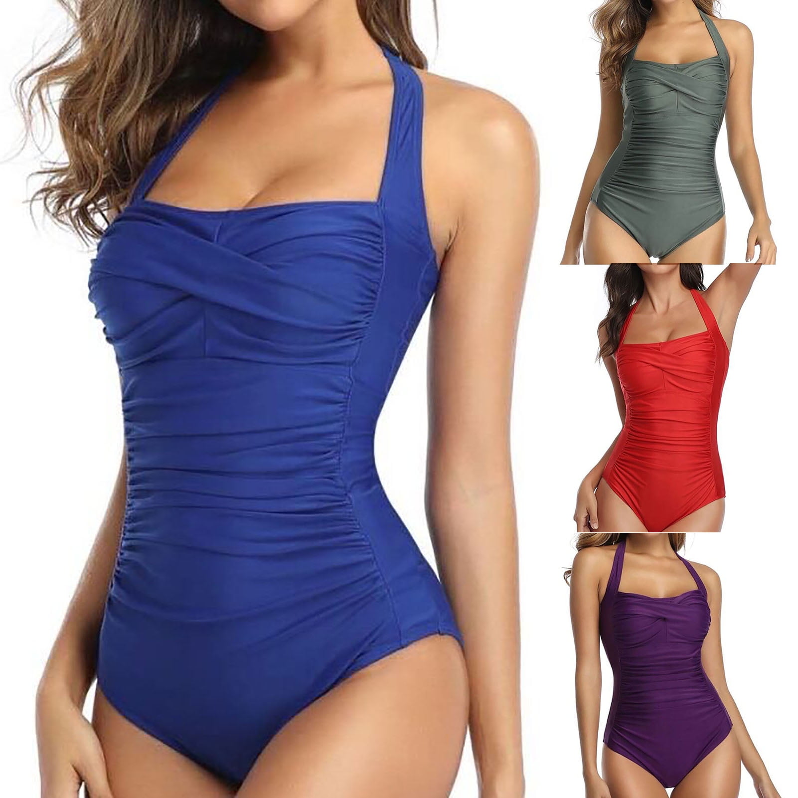 Tankinis for Women Women One Piece Swimsuit Plus Swimsuit Women Plus Size  Overnight Delivery Items Prime Under 5 2022 Special Deals Trendy Gifts for