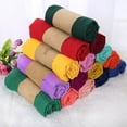 thumbnail image 1 of Cheers.US Womens Cotton Scarves Lady Light Soft Fashion Solid Scarf Wrap Shawl, 1 of 2