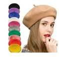 Cheers.US Wool Beret Hat French Style Beanie Hats Fashion Ladies Beret