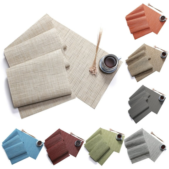 Cheers US Woven Table Runner for Kitchen Dining Table Wipe Bamboo Pattern Table Runner Long Stain Resistance Table Runner Waterproof