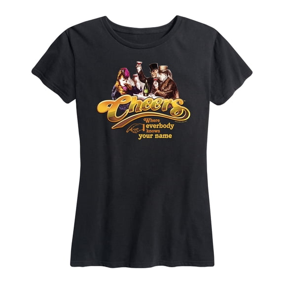 Cheers - Where Everybody Logo - Women's Short Sleeve Graphic T-Shirt