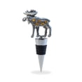 thumbnail image 1 of Cheers Moose Metal Wine Stopper - Reusable Wine Tools and Accessories Bottle Stopper, Wildlife Wine Bottle Stopper, Airtight Leakproof Wine Topper Sealer Cork Plug, Decorative Wine Bottle Stopper Gif, 1 of 7