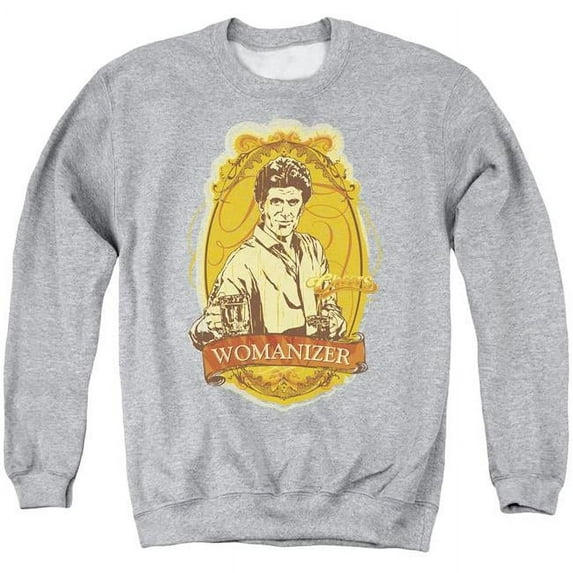 Cheers & Womanizer Adult Cotton & Polyster Crewneck Sweatshirt, Athletic Heather - 3X