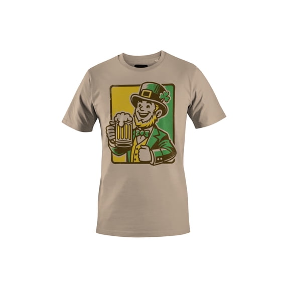 Cheers from the Leprechaun St. Patricks Day Beer Celebration Men's T-shirt