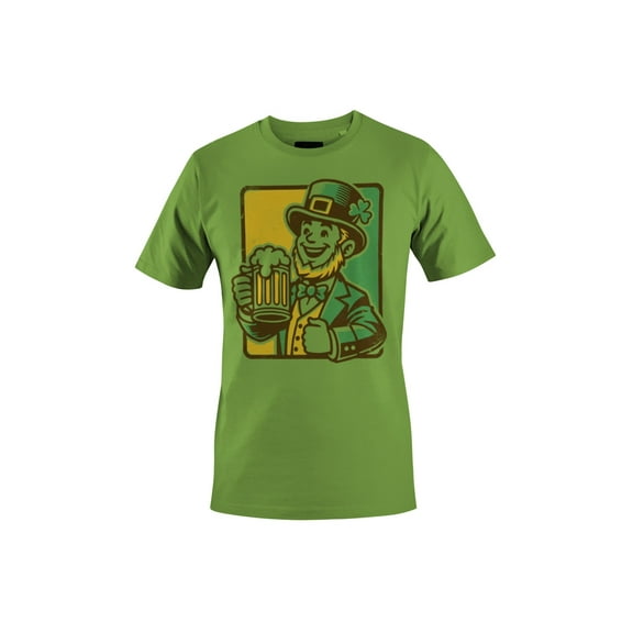 Cheers from the Leprechaun St. Patricks Day Beer Celebration Men's T-shirt