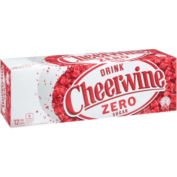 Cheerwine Diet Legend Soda, 12 Fl. Oz., 12 Count