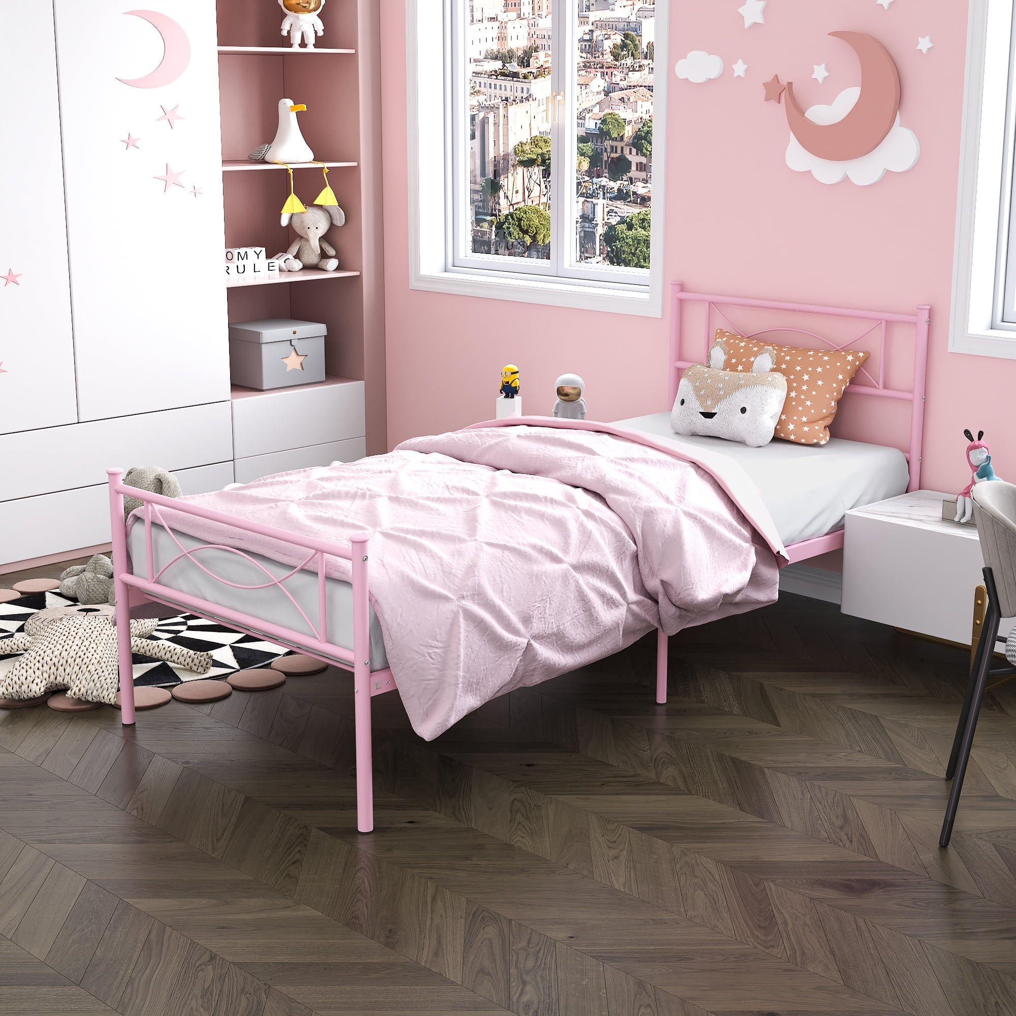 Bemico Girls Twin Size Metal Platform Bed Frame Philippines Ubuy