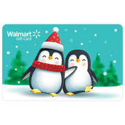 Cheery Penguins Walmart eGift Card