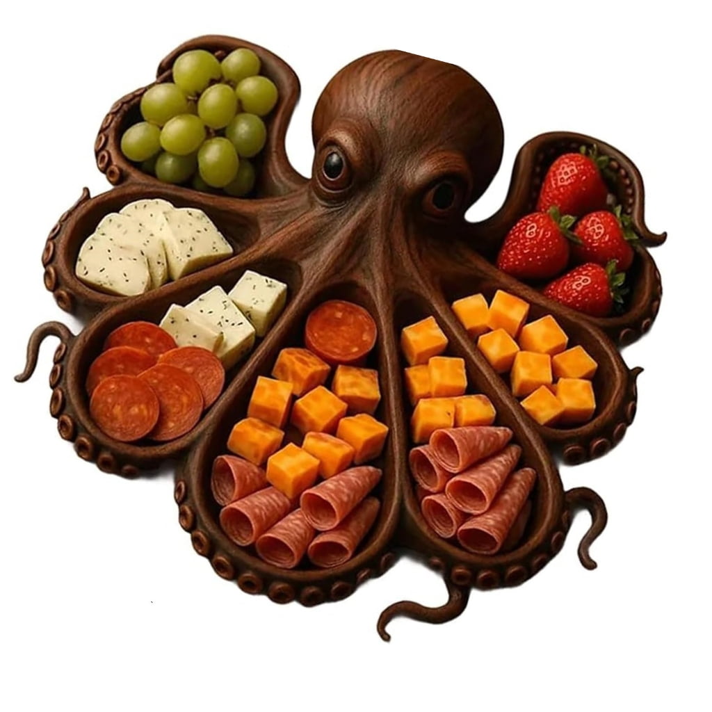 Cheese And Charcuterie Platter For Entertaining Handmade Ocean Theme ... - Entertaining Ocean Decor