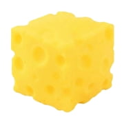 Cheese Block Squeeze Toy, Realistic Food Slippery, Stress Relief Fidget for Home and Office, Soft Sensory Texture, Hand Grip and Tension Release Accessory