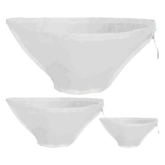 Cheese Cloth Bags for Straining, Soy Milk Bag Cheesecloth Bags, Cheese Filling Squeeze Nylon Bag, Bowl-Shaped Reusable Nylon Nut Milk Cloth Filter Bag,Reusable Straining Bags for Cooking Baking