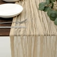 thumbnail image 1 of 1PC 35x71inch Cheesecloth Table Runner Valentine's Day Gauze for Wedding Party BabyShower Birthday Home Decor, 1 of 2