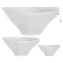 Cheese Cloths,Nut Milk Bag,Nut Strainer Bag,Cloth Strainer,Nylon Nut Milk Bag,Bowl-Shaped Reusable Cheese Cloth Bag for Straining Mesh Food Strainer Bag All Purpose for Almond Milk,Greek Yogurt,S