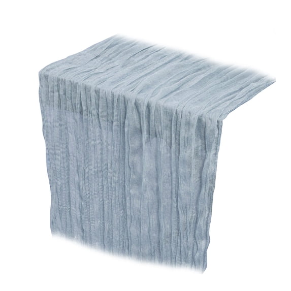 Cheese Cloths Table Runner Boho Polyester Table Cloth for Party Wedding Farmhouse Home Decor Lightweight Reusable