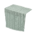 thumbnail image 1 of Cheese Cloths Table Runner Boho Polyester Table Cloth for Party Wedding Farmhouse Home Decor Lightweight Reusable, 1 of 4