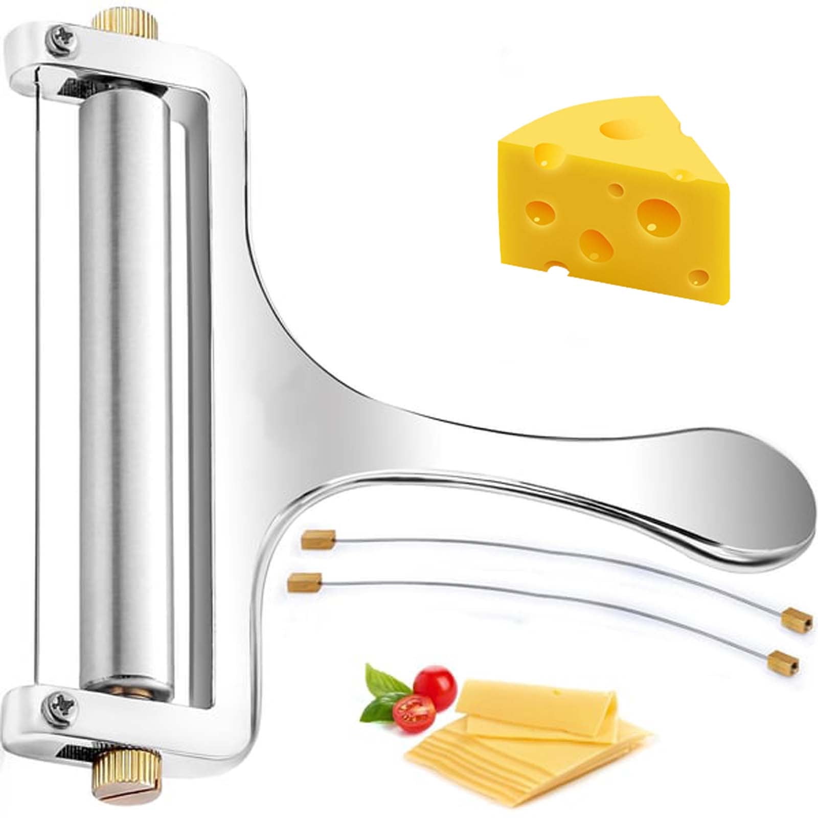 Cheese Cutter Slicer Stainless Steel Butter Slicer, Cheese Slicing Tool