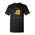 thumbnail image 1 of Cheese Fixes Everything Adult DT T-Shirts Tee, 1 of 2