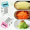 thumbnail image 1 of Cheese Grater, 1PCS Stainless Steel Small Box Graters, Professional Box Grater for Kitchen Slicer Cheese, Ginger,Vegetable, 1 of 6