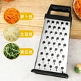 thumbnail image 1 of Cheese Grater, Mini Size 4-Sided Stainless Steel Grater, Food Shredder for Cheese, Parmesan, Vegetable, Dishwasher Safe, 1 of 5