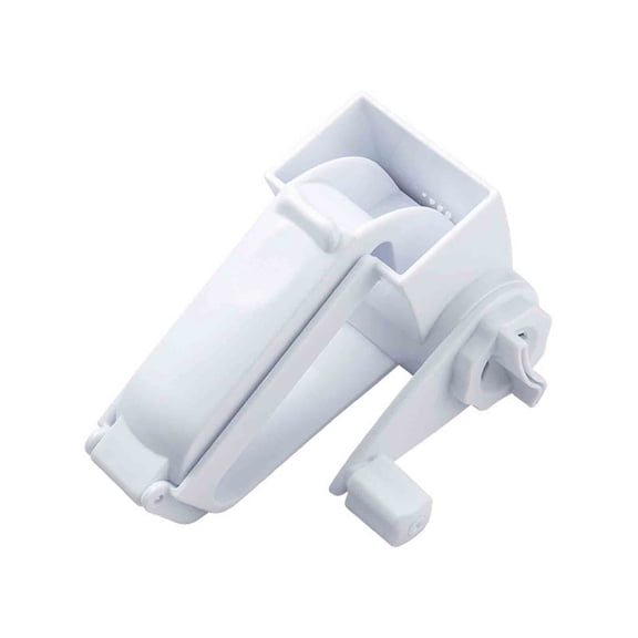 Cheese Grater Rotary Crank, Handheld Kitchen Tool, Multifunctional Food Shredder, Easy-clean Abs Plastic and Stainless Steel Design, Topliu