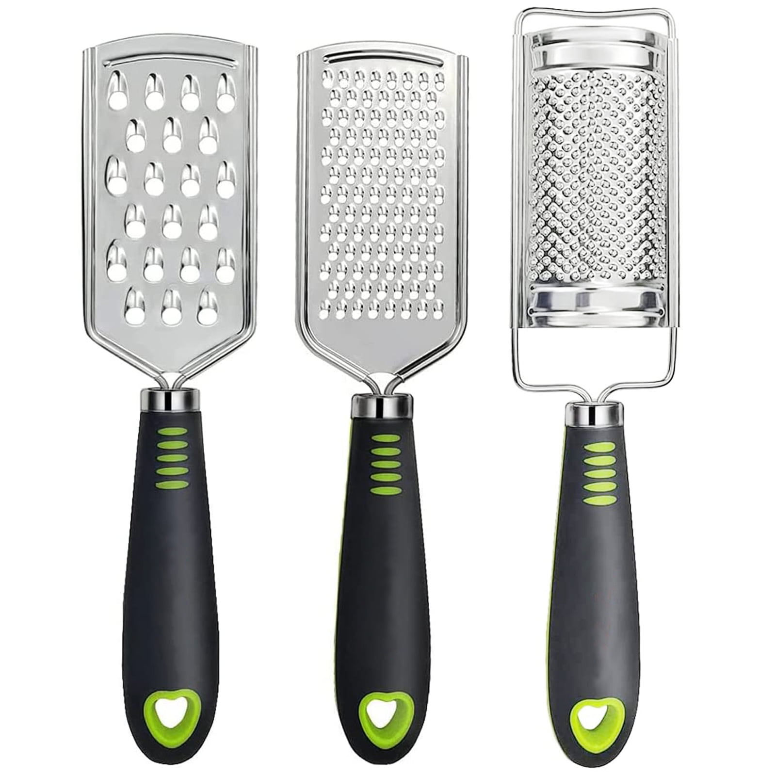 Cheese Grater Set Lemon Zest Grater, iPstyle Kitchen Food Grater for Parmesan Chocolate Ginger Garlic