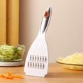 thumbnail image 1 of Cheese Graters for Kitchen, Stainless Steel Handheld Vegetable Zester, Metal Lemon Zester Grater With Handle For Cheese, Vegetable, Spices, Kitchen Gadgets And Tools, 1 Pcs, 8.26x2.95", 1 of 8