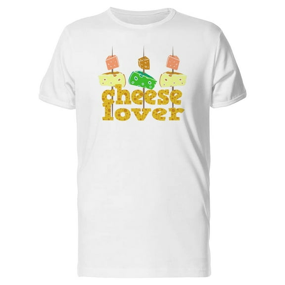 Cheese Lover Art T-Shirt Men -Image by Shutterstock, Male Medium