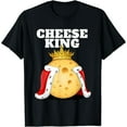 thumbnail image 1 of Cheese Lover Graphic T-Shirt for Men Fun Food Theme Casual Wear, 1 of 6