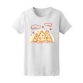 thumbnail image 1 of Cheese Mountains And Clouds Food T-Shirt Women -Image by Shutterstock, Female Large, 1 of 2